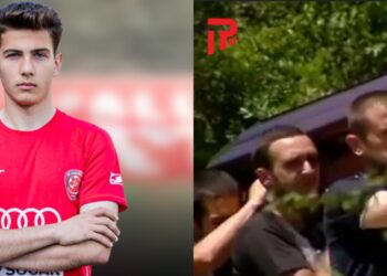 კადრები გიორგი შაქარაშვილის დაკრძალვიდან