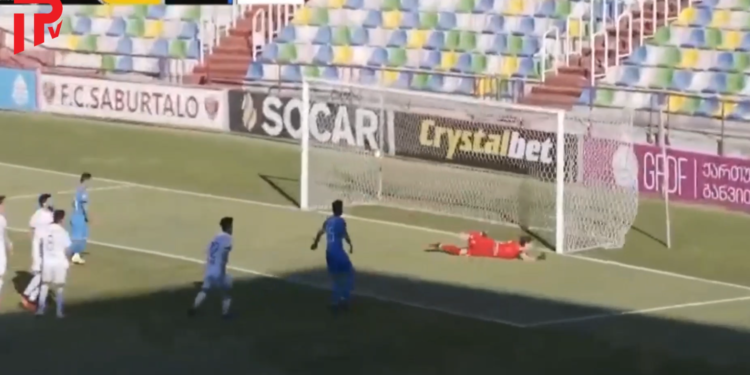 გიორგი კუციას საოცარი ჯარიმა „საბურთალოს“ კარში – ეროვნული ლიგა გაიხსნა !