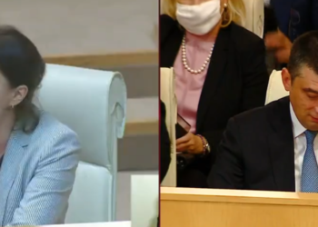 „გადაეცით მაგ თქვენ სუს-ს ფეხებზე გვკიდია,” – ელენე ხოშტარია გიორგი გახარიას მიმართავს