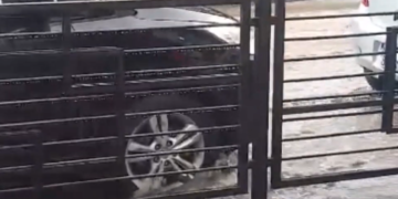 ახლადრეაბილიტირებული ახმეტელის მეტროს მიმდებარე ტერიტორია – ნიაღვრები გლდანში