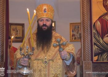 ქალაქის მერმა დამოუკიდებლობა მოგვილოცა იმით, რომ აღადგინა ჩვენი დამოუკიდებლობის დამსამარებელი ნარიმანოვის ძეგლი – მარნეულისა და ჰუჯაბის ეპისკოპოსი