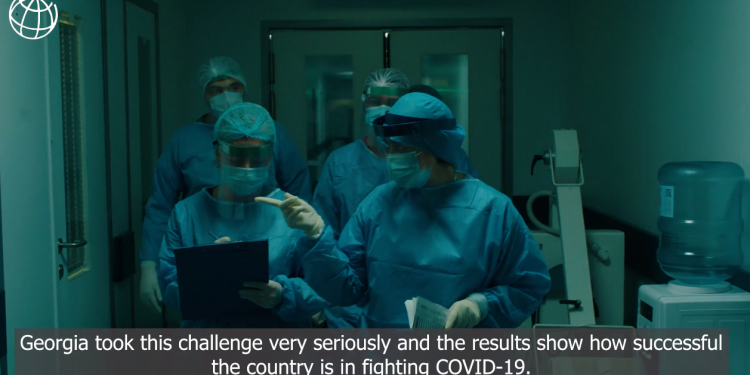 მსოფლიო ბანკის ვებგვერდზე გამოქვეყნდა ვიდეორგოლი, რომელშიც რესპუბლიკური საავადმყოფოს ექიმები კორონავირუსთან ბრძოლის შესახებ საუბრობენ