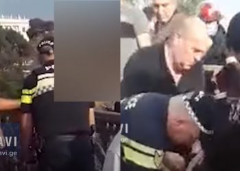 რუსთავში სამართალდამცველებმა გოგონას ხიდიდან გადახტომა გადააფიქრებინეს და გადაარჩინეს