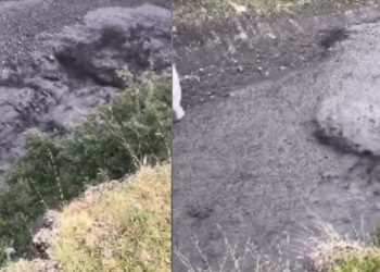 მდინარე ყუროს ადიდება, როგორ შეიცვალა მდინარე წამებში – ვიდეო ყაზბეგიდან