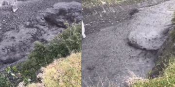 მდინარე ყუროს ადიდება, როგორ შეიცვალა მდინარე წამებში – ვიდეო ყაზბეგიდან