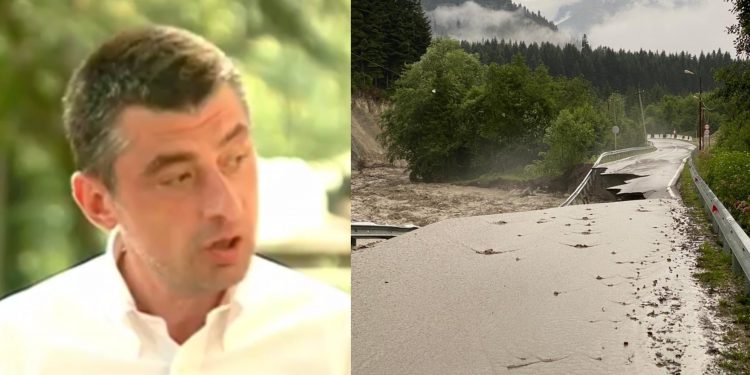 4 სოფელთან სრული კავშირის აღდგენას მინიმუმ თვე დასჭირდება – გახარია რაჭაზე