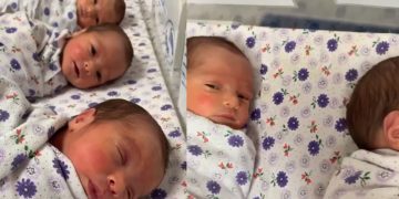 ლილე, სესილი და ანასტასია – ღუდუშაურის კლინიკაში სამი ტყუპი დაიბადა