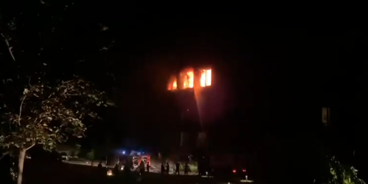 სასტუმრო „რედისონ ქოლექშენში“ ხანძარი იყო – კადრები ადგილიდან