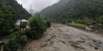 სტიქია ქვემო სვანეთში – ადიდებულმა მდინარემ ხიდები წაიღო