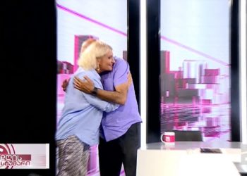 დევი ჭანკოტაძისა და ნანუკა ჟორჟოლიანის შეხვედრა პირდაპირ ეთერში