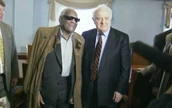 რეი ჩარლზის კონცერტი 1996 წელს თბილისში – უნიკალური კადრები