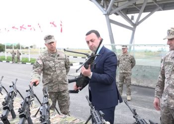 საქართველოს თავდაცვის ძალები M249 ტიპის ტყვიამფრქვევებით აღიჭურვა