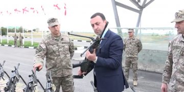 საქართველოს თავდაცვის ძალები M249 ტიპის ტყვიამფრქვევებით აღიჭურვა