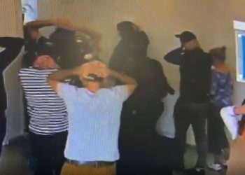 „ბოლოს ფარულად ამყარებს კონტაქტს ტერორისტთან“ – ახალი კადრები ზუგდიდში მომხდარი ძარცვიდან