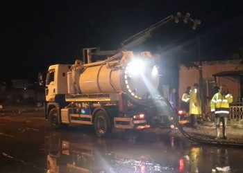 სტიქია ბათუმში – უხვი ნალექის შედეგად ქუჩები, ეზოები, საკარმიდამო ნაკვეთები დაიტბორა