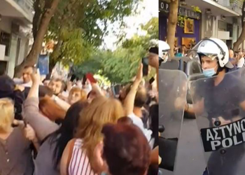 მიხეილ სააკაშვილს თავს დაესხნენ – კადრები ათენიდან