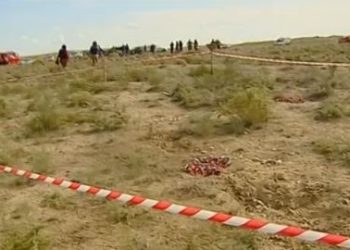 კადრები ადგილიდან, სადაც ბაქო-თბილისი-ჯეიჰანის მილსადენის აფეთქება სცადეს