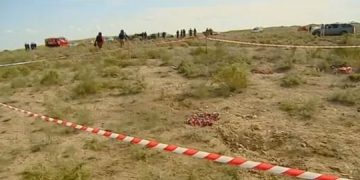 კადრები ადგილიდან, სადაც ბაქო-თბილისი-ჯეიჰანის მილსადენის აფეთქება სცადეს