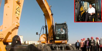 გიორგი ვაშაძემ ამომრჩევლებს ტრაქტორიდან მიმართა და არჩევნებში მონაწილეობისკენ მოუწოდა