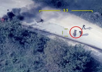 ვიდეოში ჩანს როგორ ააფეთქეს ყარაბაღის ე.წ თავდაცვის მინისტრის მანქანა