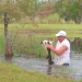 მოხუცმა მამაკაცმა ლეკვი ალიგატორს ყბებიდან გამოგლიჯა 