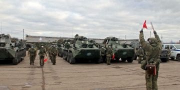 რუსი სამხედროები მთიან ყარაბაღში ჩავიდნენ