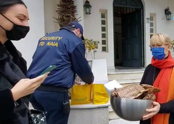 ევროკავშირის ელჩის მეუღლე ჟურნალისტებს გაუმასპინძლდა