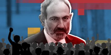 ნიკოლ ფაშინიანის გადადგომის მოთხოვნით ერევანში მსვლელობა გაიმართა