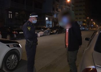 ბოლო 24 საათში პოლიციამ პირბადის ტარების წესის დარღვევისთვის 13 300 ლარის ჯარიმა გამოწერა