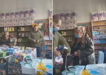 „სკლეროზი მაქვს შვილო“ – მაღაზიაში ქურდობისას ბებო „გაფაქტეს“