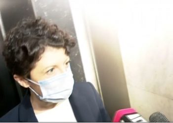 თეა წულუკიანმა პარლამენტი უკომენტაროდ დატოვა