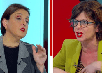 “ადამიანის ღირსების შელახვაზე გიგა ბოკერიას ცოლი არ უნდა მელაპარაკებოდეს” – “ფორმულას” ეთერში ელისო კილაძემ და თამარ ჩერგოლეიშვილმა იკამათეს