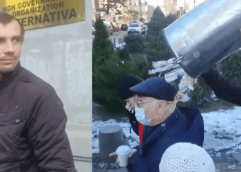 აქტივისტი, რომელმაც დეპუტატ ირაკლი ჩავლეიშვილს თავზე ნაგავი დააყარა, გაათავისუფლეს