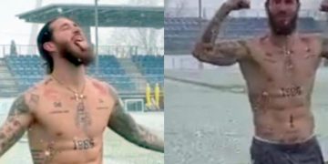 სერხიო რამოსის რეაქცია პირველ თოვლზე