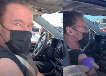 მომყევით, თუ სიცოცხლე გინდათ! – არნოლდ შვარცნეგერი კოვიდ ვაქცინით აიცრა