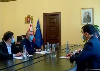 ალეკო ელისაშვილი „ქართული ოცნების“ წევრებს შეხვდა