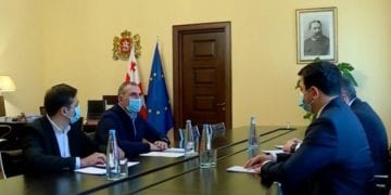 ალეკო ელისაშვილი „ქართული ოცნების“ წევრებს შეხვდა