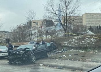 ავარია სანაპიროზე – ორი ავტომობილი ერთმანეთს შეეჯახა, არიან დაშავებულები