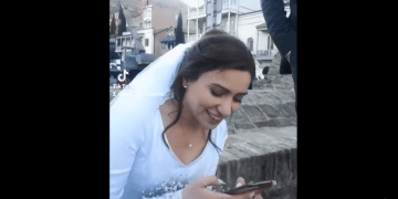 ქართველი პატარძალი მაგისტრატურის გამოცდას პირდაპირ ქორწილიდან ონლაინ აბარებს