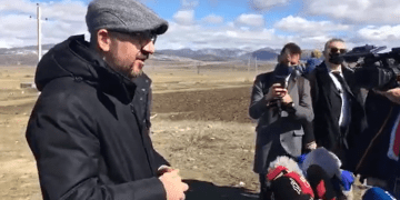 შარლ მიშელი საოკუპაციო ხაზთან ჩავიდა