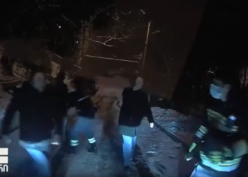 ვახო სანაიაზე თავდასხმის ამსახველი კადრები ვრცელდება