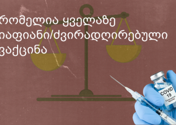 რომელია ყველაზე იაფიანი/ძვირადღირებული ვაქცინა