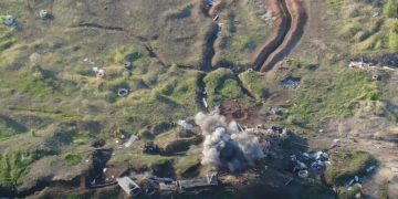 უკრაინელმა სამხედროებმა დონეცკში სეპარატისტების საკონტროლო პუნქტი დაბომბეს