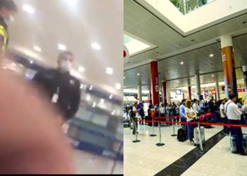 „შალავა, ბლიად და იდი ნა@@ი“ – ქართველი მესაზღვრე მგზავრს სიტყვიერ შეურაცხყოფას აყენებს