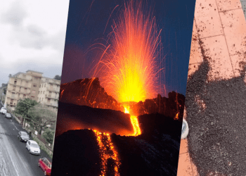 ფერფლის წვიმა – რა კვალი დატოვა სიცილიაში ამოფრქვეულმა ვულკანმა