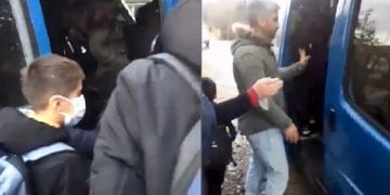 „ბავშვები ერთმანეთს ასკდებიან“ – ბავშვებით გადაჭედილი სასკოლო ტრანსპორტი