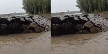 ინდოეთში,  უნიკალური ბუნებრივი მოვლენა დაფიქსირდა – წყლიდან მიწა ამოიზიდა