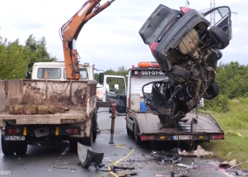 უმძიმესი კადრები – ავარია ფოთი-გრიგოლეთის გზაზე – გარდაცვლილია ახალგაზრდა მამაკაცი