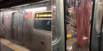 ქარიშხალ „იდას“ გამო ნიუ-იორკში მეტრო დაიტბორა