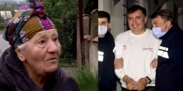 „ჩამოვიფა? უკვე ციხეშია?“ – კახელი ბებოს რეაქცია, როცა გაიგო, რომ სააკაშვილი ჩამოვიდა